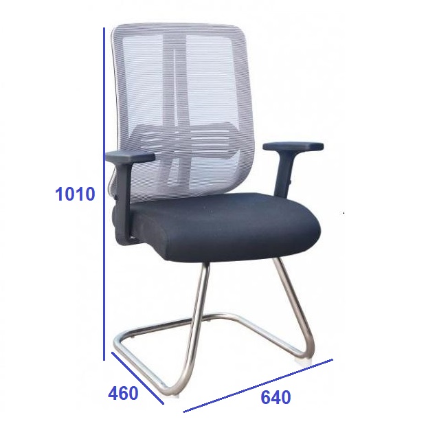 Ghế phòng họp chân inox PT348Q